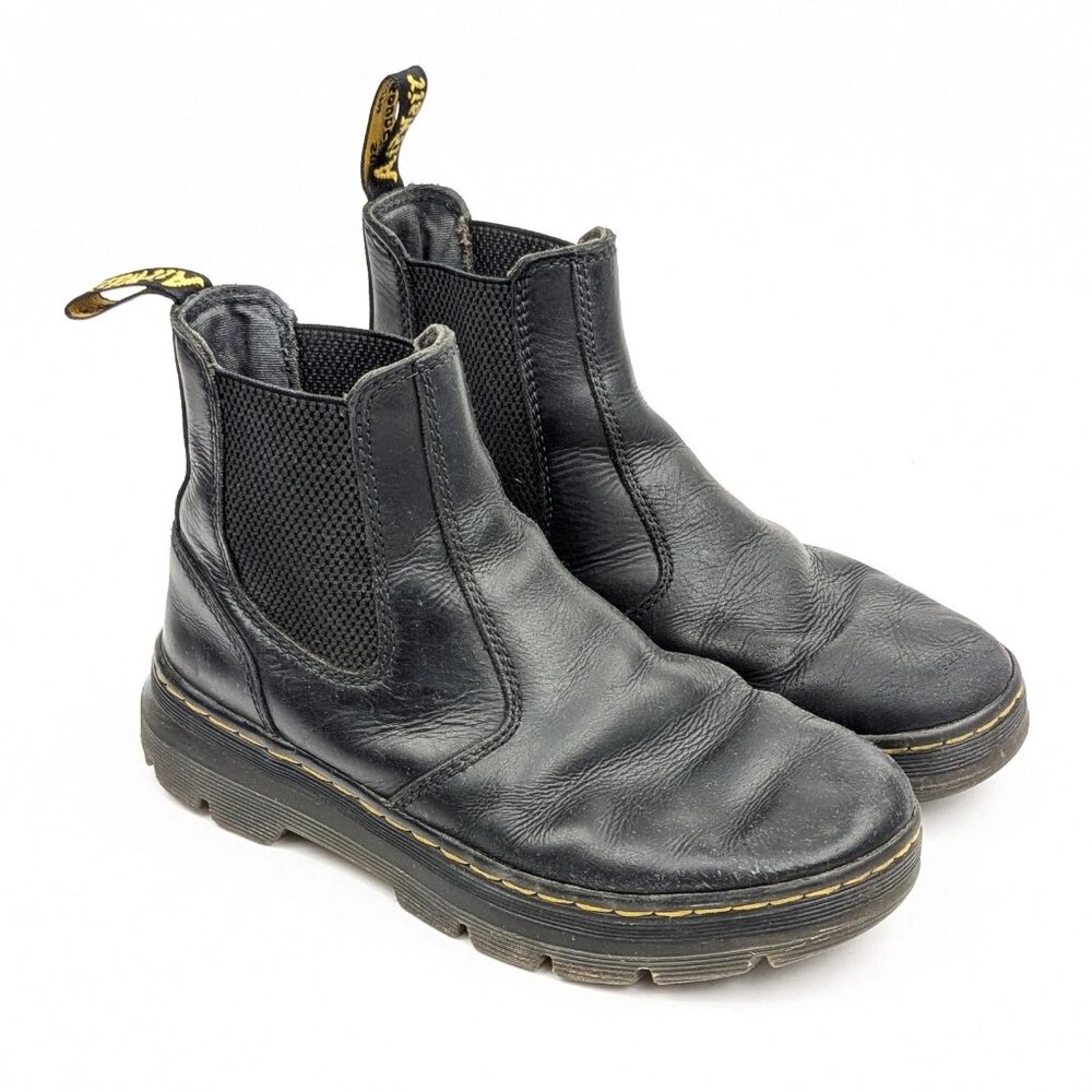 Dr Martens Embury Boots Womens Black Size 6 Airwair